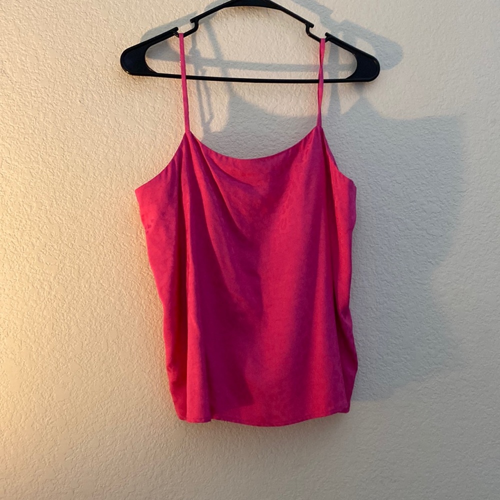 Corey Lynn Calter Pink Leopard Cami